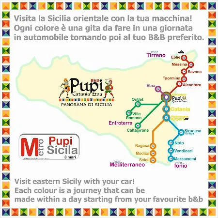 Pupi Catania Etna - #viaggiosiciliano Couette-café